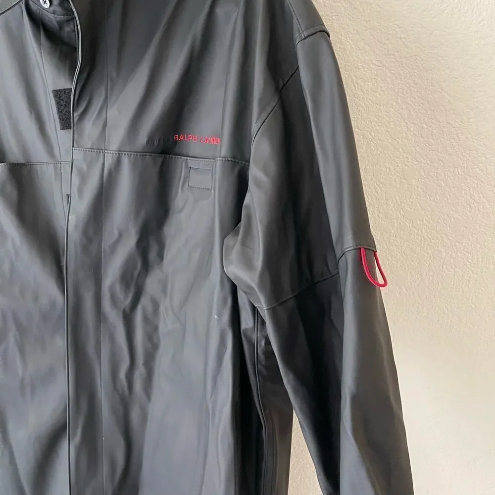 Vintage chaps‎ Ralph Lauren PU coated jacket